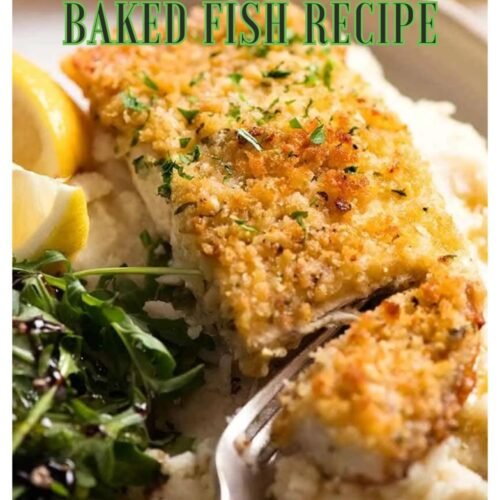 Parmesan-Crusted Baked Fish Recipe