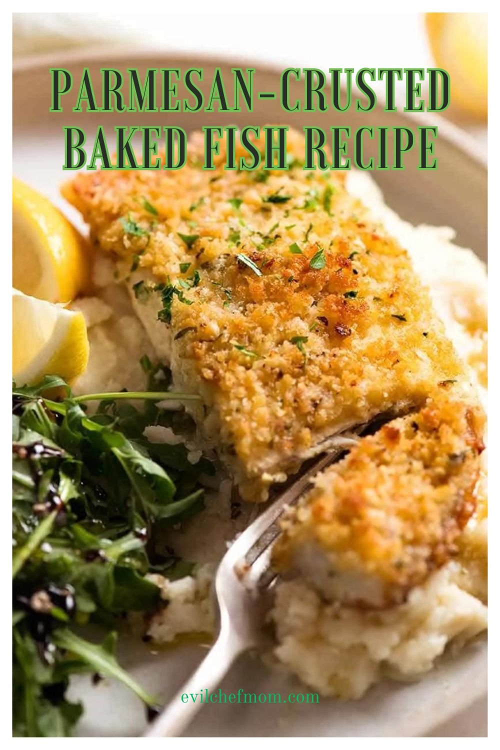 Parmesan-Crusted Baked Fish Recipe
