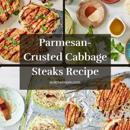 Parmesan-Crusted Cabbage Steaks Recipe