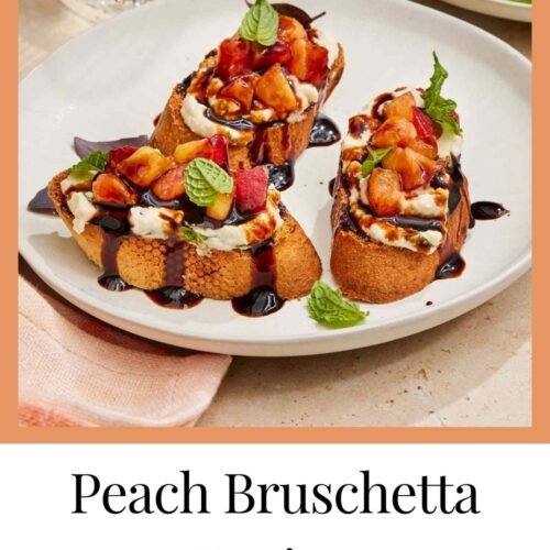 Peach Bruschetta Recipe