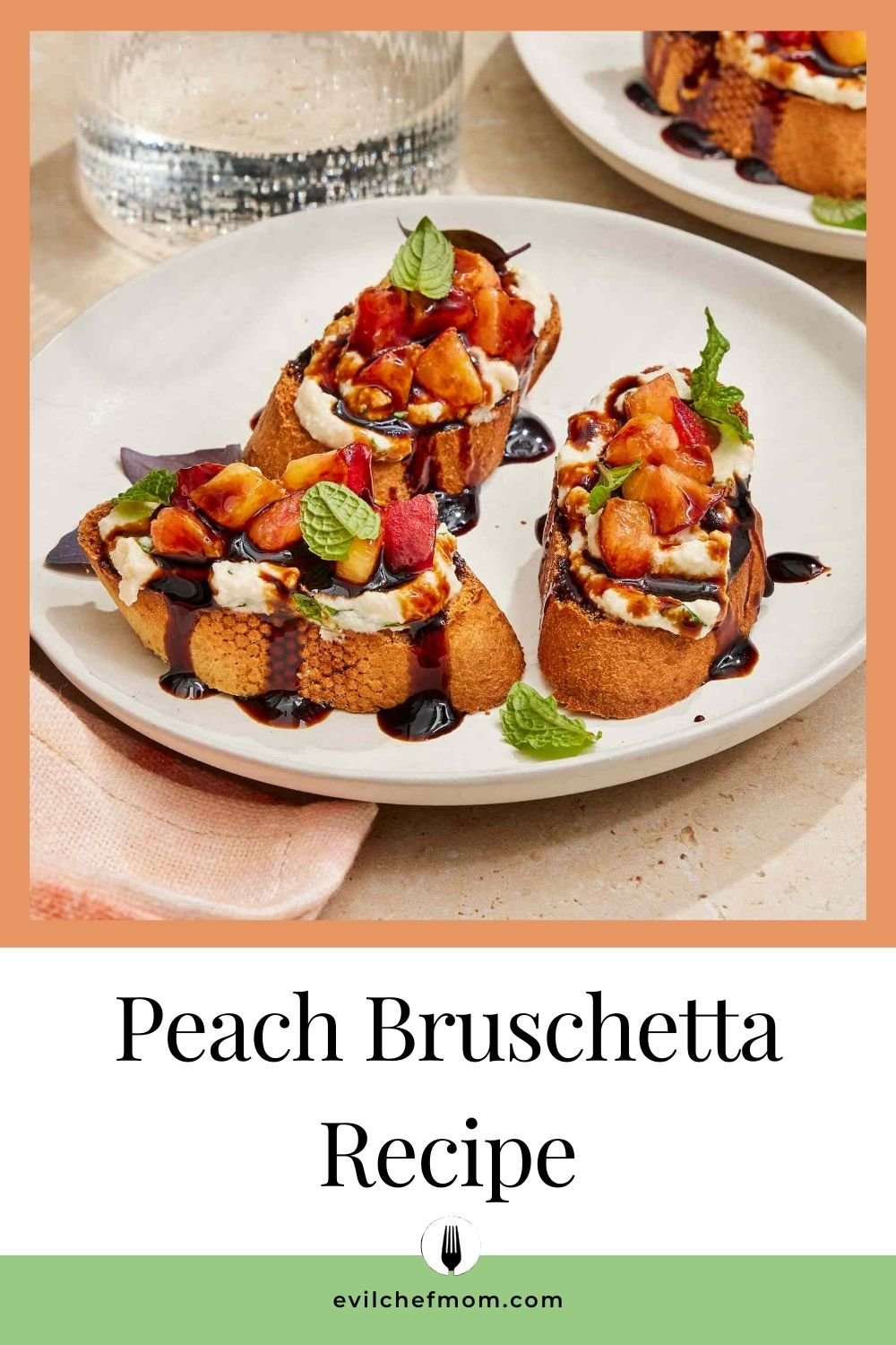 Peach Bruschetta Recipe