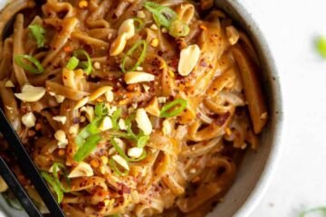 Peanut Butter Noodles Recipe