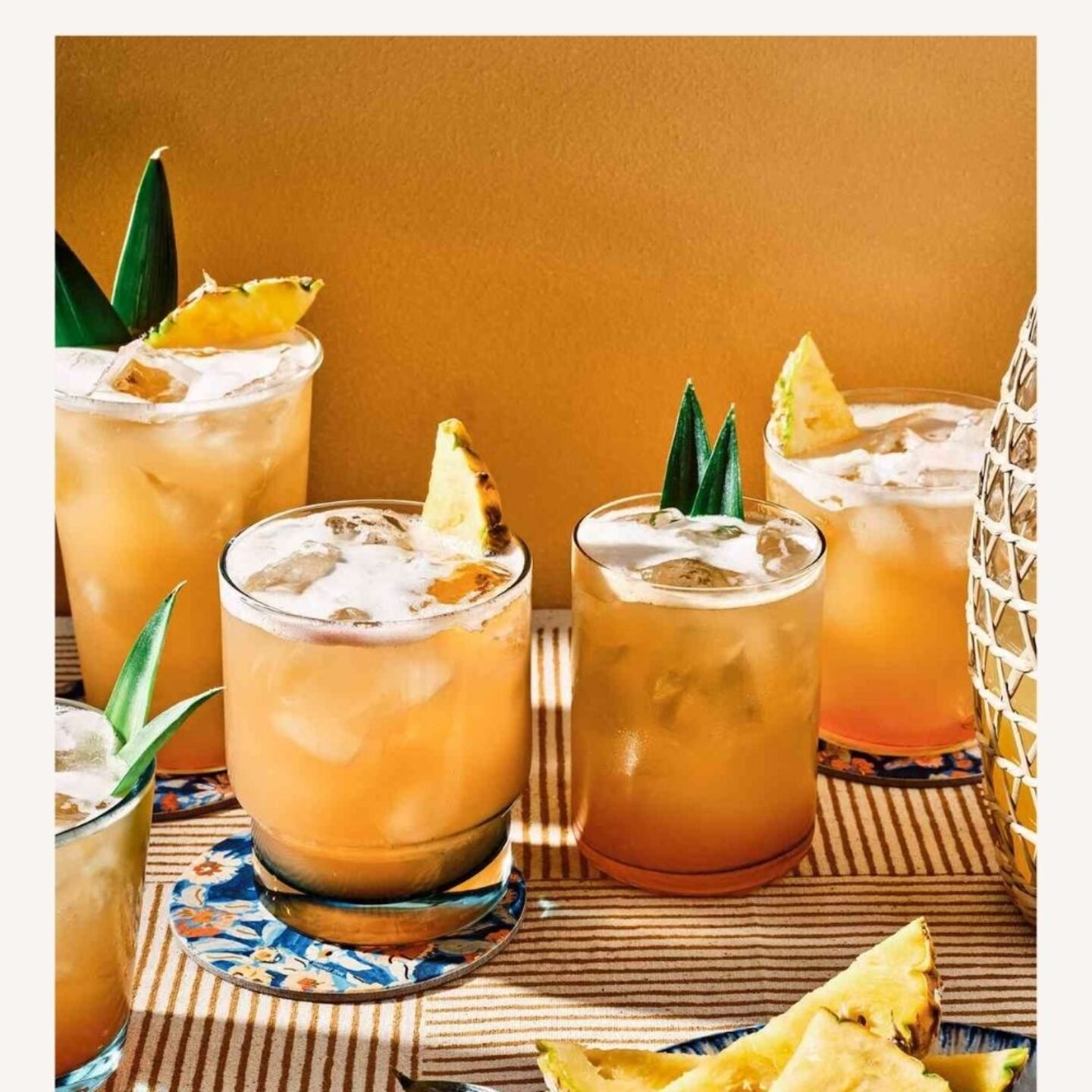 Pineapple Kombucha Mai Tai
