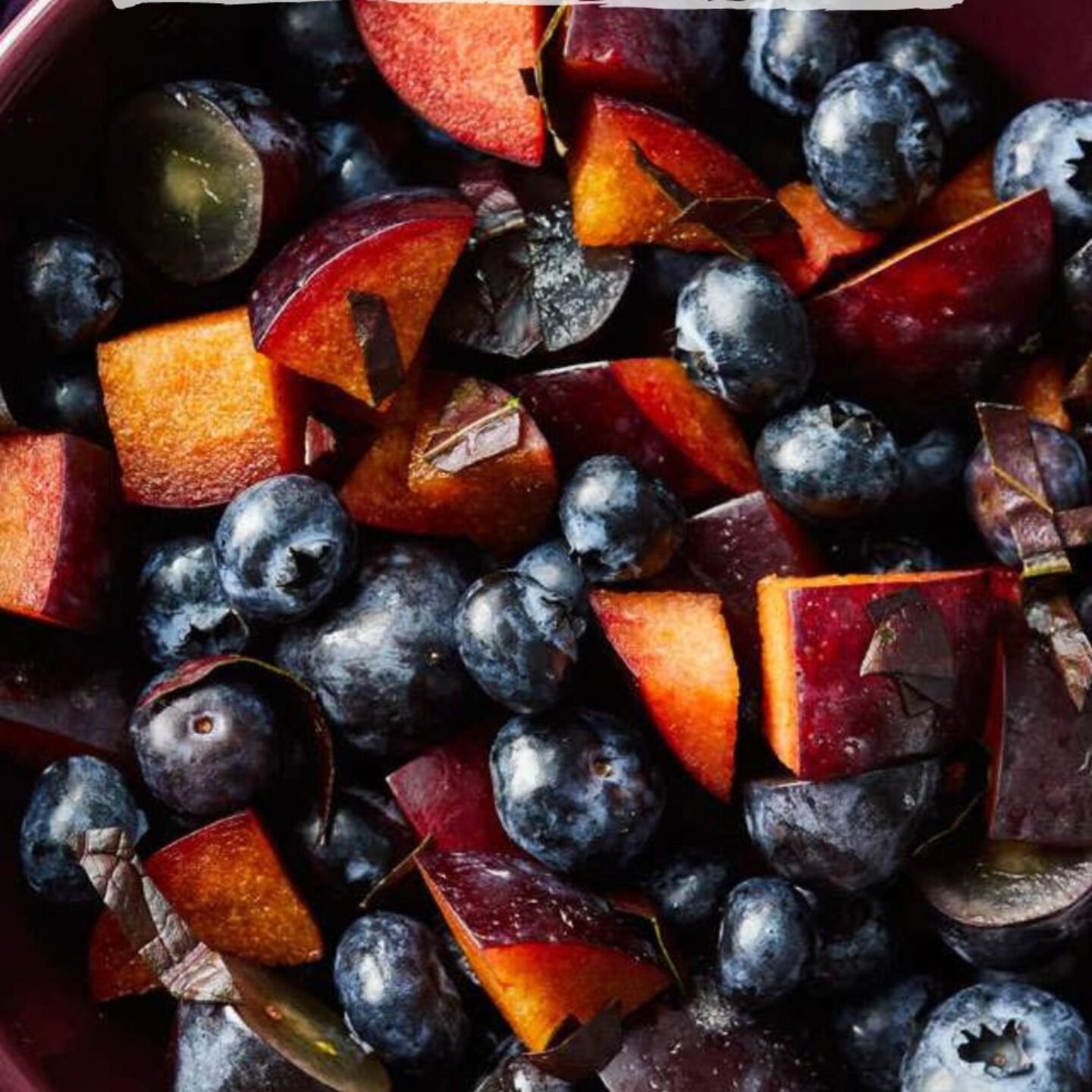 Purple Fruit Salad