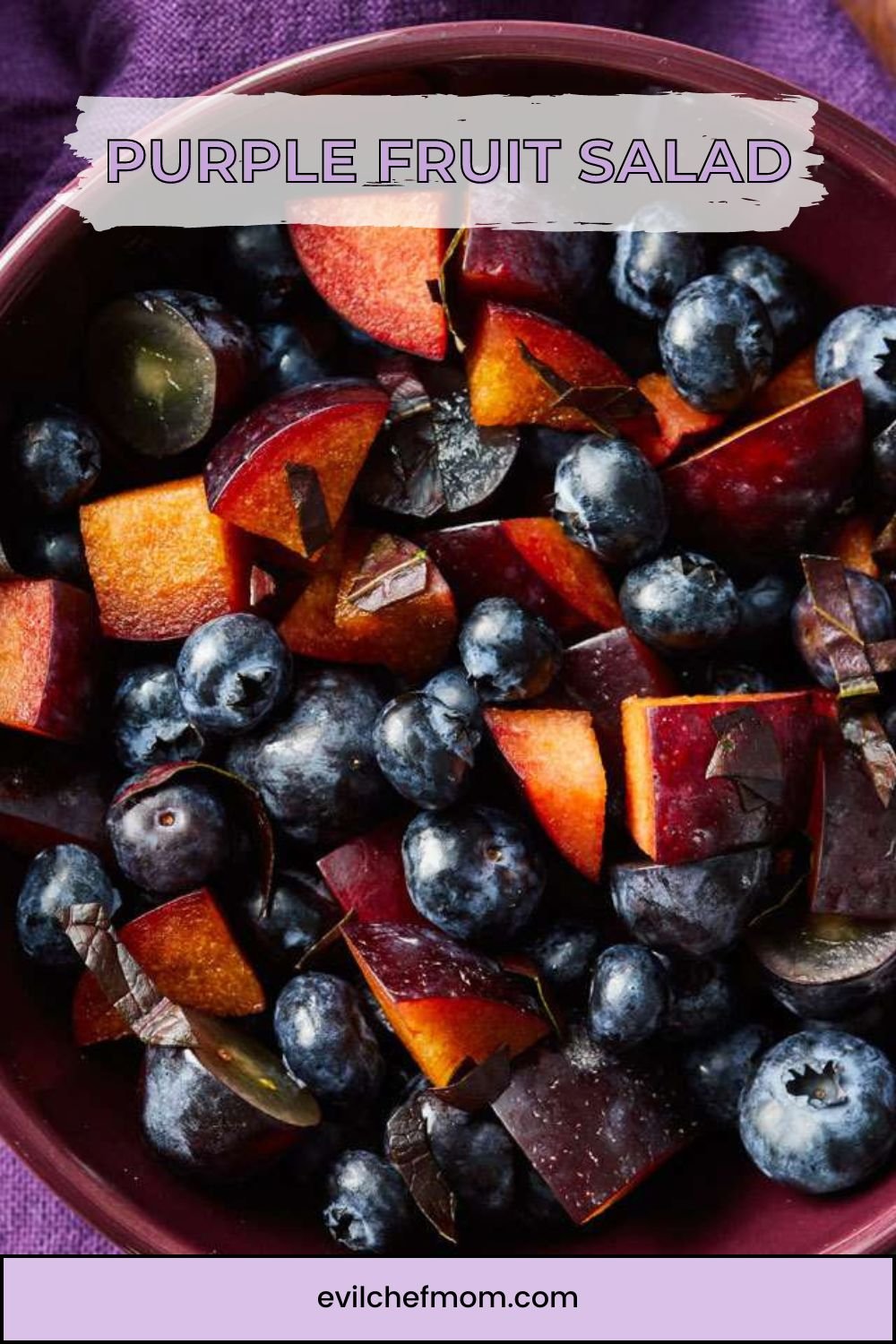 Purple Fruit Salad