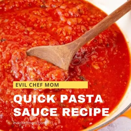 Quick Pasta Sauce Recipe