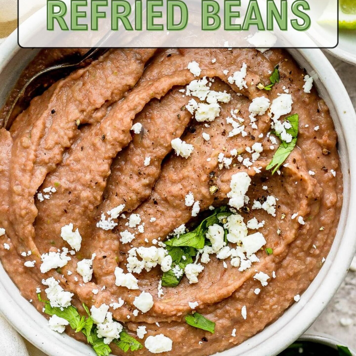 Quick and Easy Refried Beans