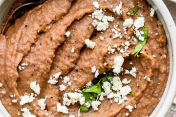 Quick and Easy Refried Beans