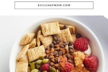 Raspberry Yogurt Cereal Bowl Recipe