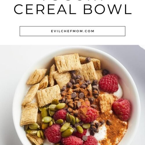 Raspberry Yogurt Cereal Bowl Recipe
