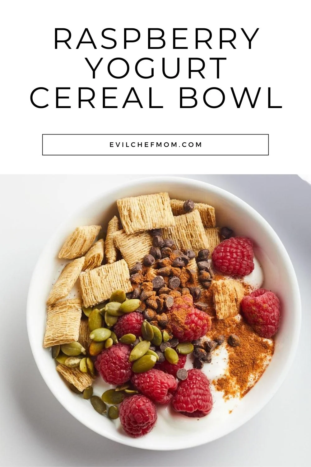 Raspberry Yogurt Cereal Bowl Recipe
