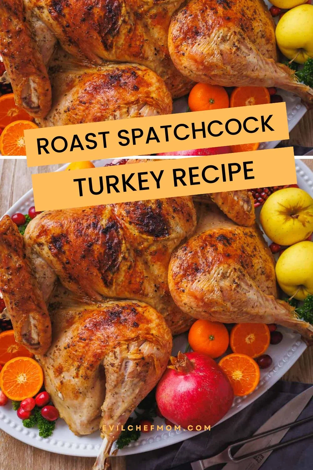 Roast Spatchcock Turkey Recipe
