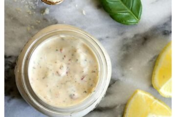 Roasted Garlic-Parmesan Cream Sauce