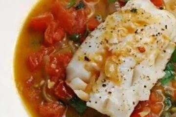 Sea Bass Cuban Style