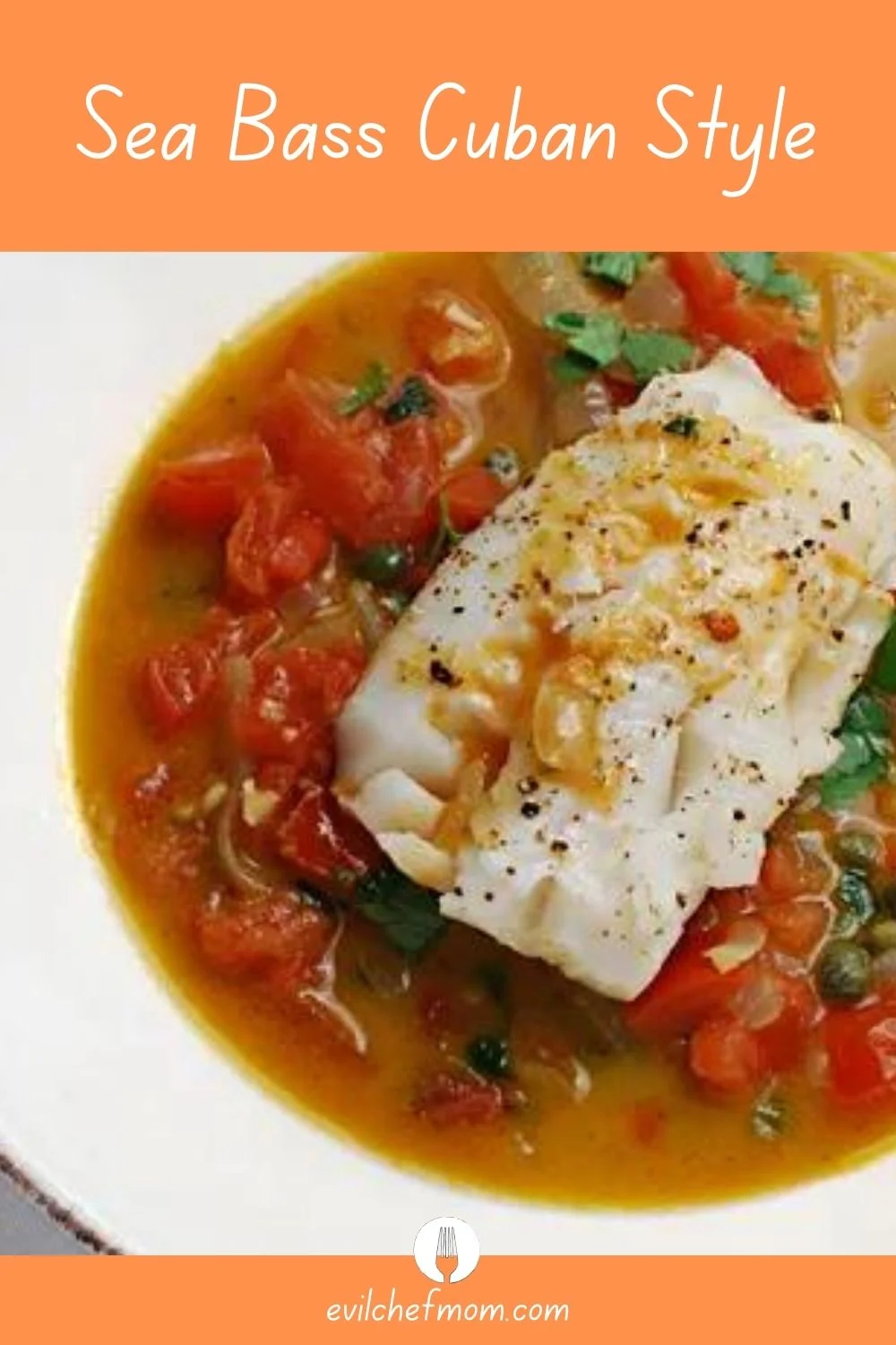 Sea Bass Cuban Style