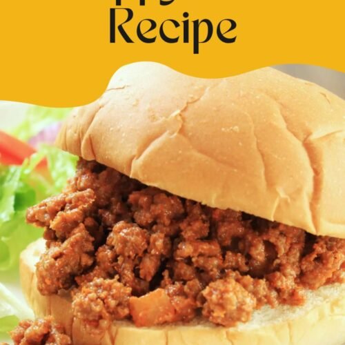 Sloppy Joes Recipe