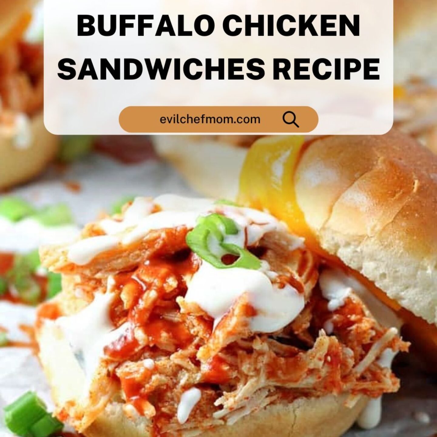 Slow Cooker Buffalo Chicken Sandwiches Recipe