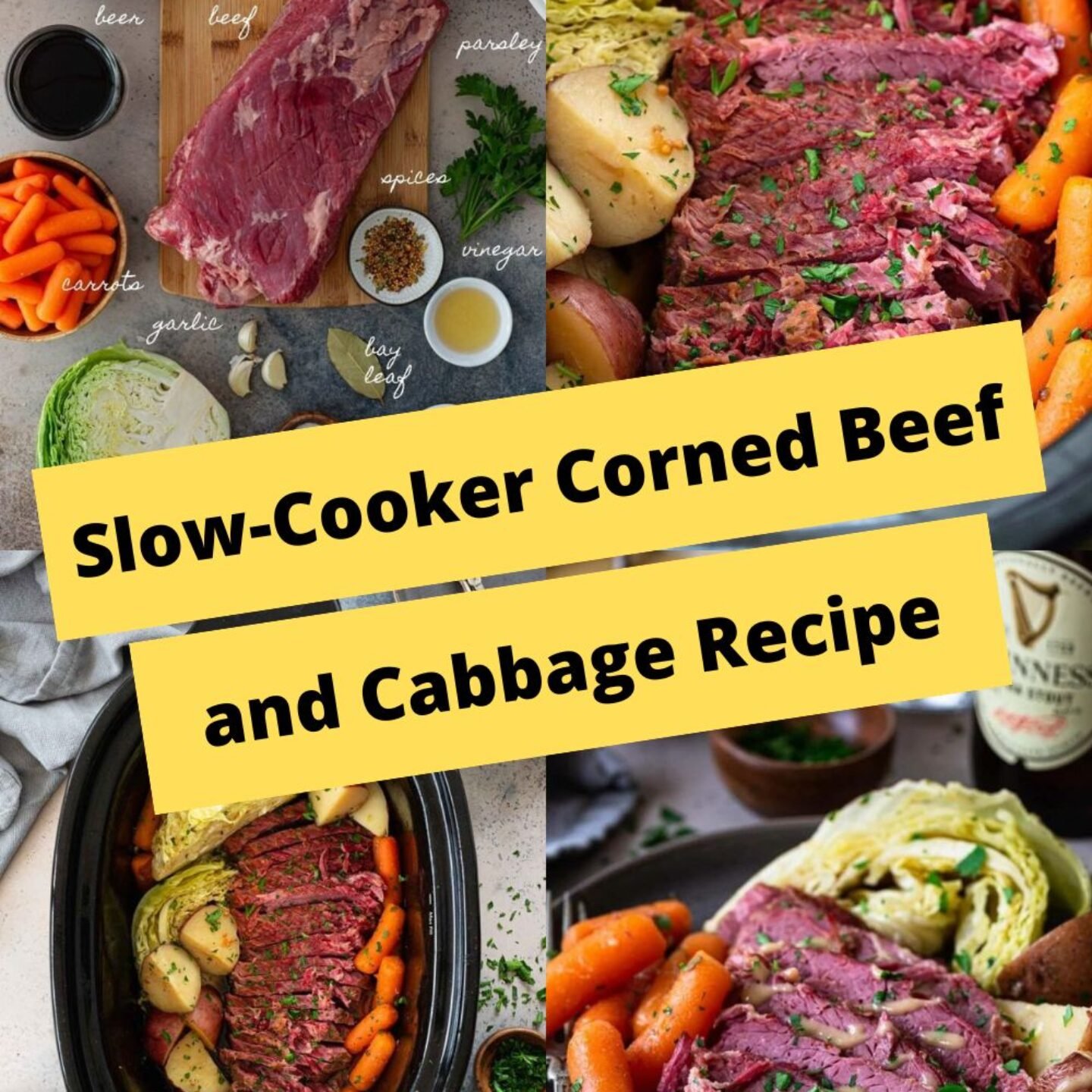 Slow-Cooker Corned Beef and Cabbage Recipe