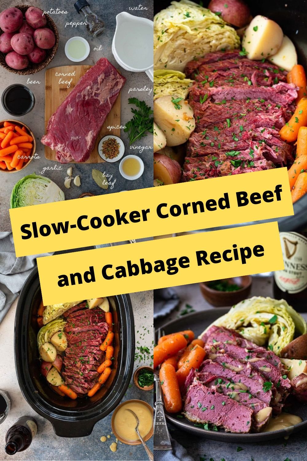Slow-Cooker Corned Beef and Cabbage Recipe