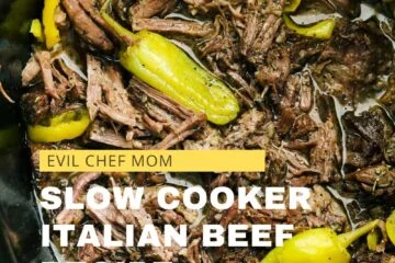 Slow Cooker Italian Beef Recipe