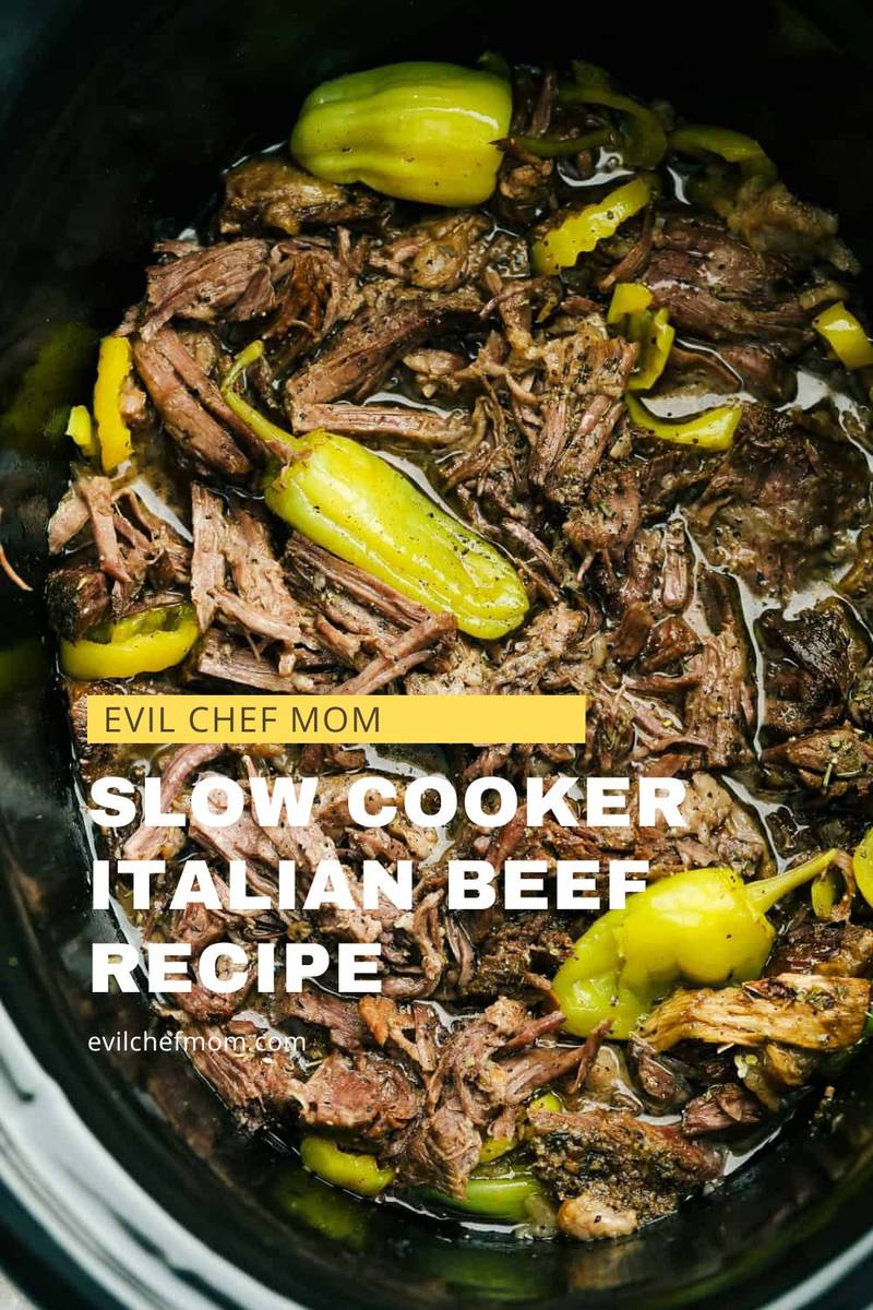Slow Cooker Italian Beef Recipe