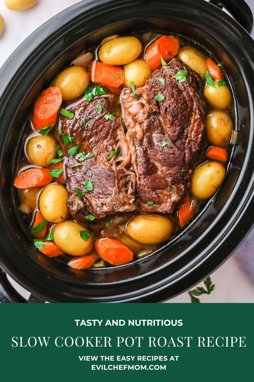 Slow Cooker Pot Roast Recipe