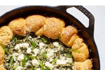 Spinach Feta Skillet Dip Recipe