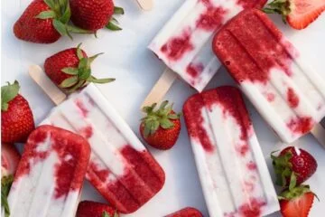 Strawberries & Cream Pops Recipe