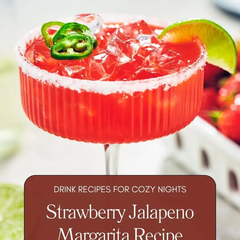 Strawberry Jalapeno Margarita Recipe