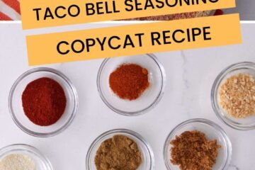 Taco Bell Seasoning Copycat Recipe