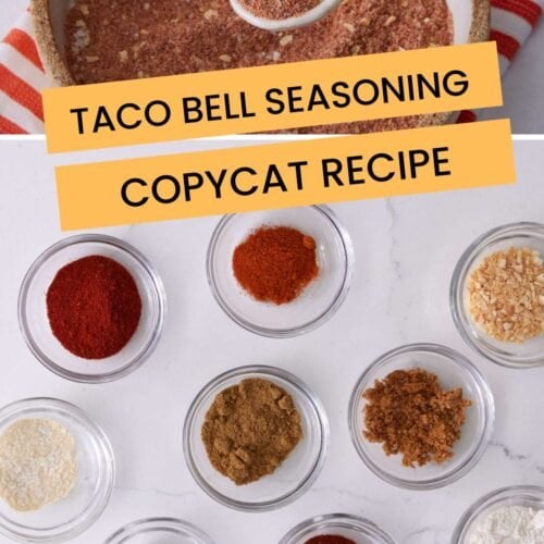 Taco Bell Seasoning Copycat Recipe