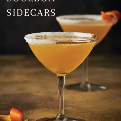 Tangerine Bourbon Sidecars