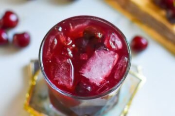 Tart Cherry Nighttime Mocktail Recipe