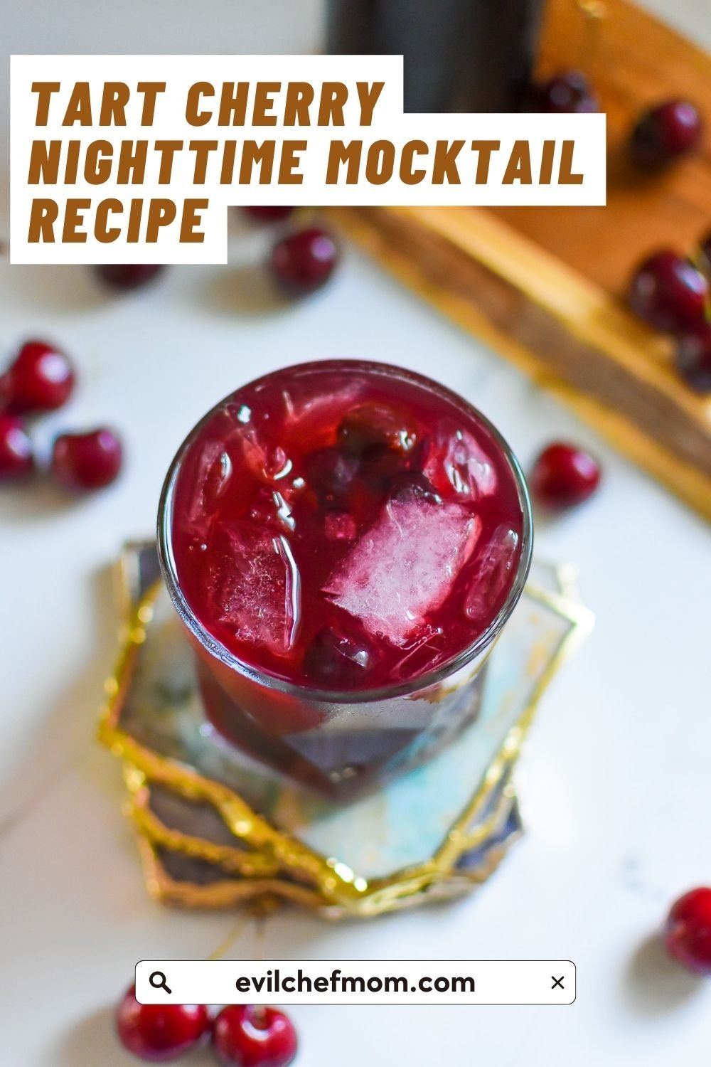Tart Cherry Nighttime Mocktail Recipe