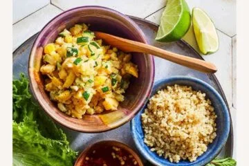 Thai Zucchini Salad (Larb)