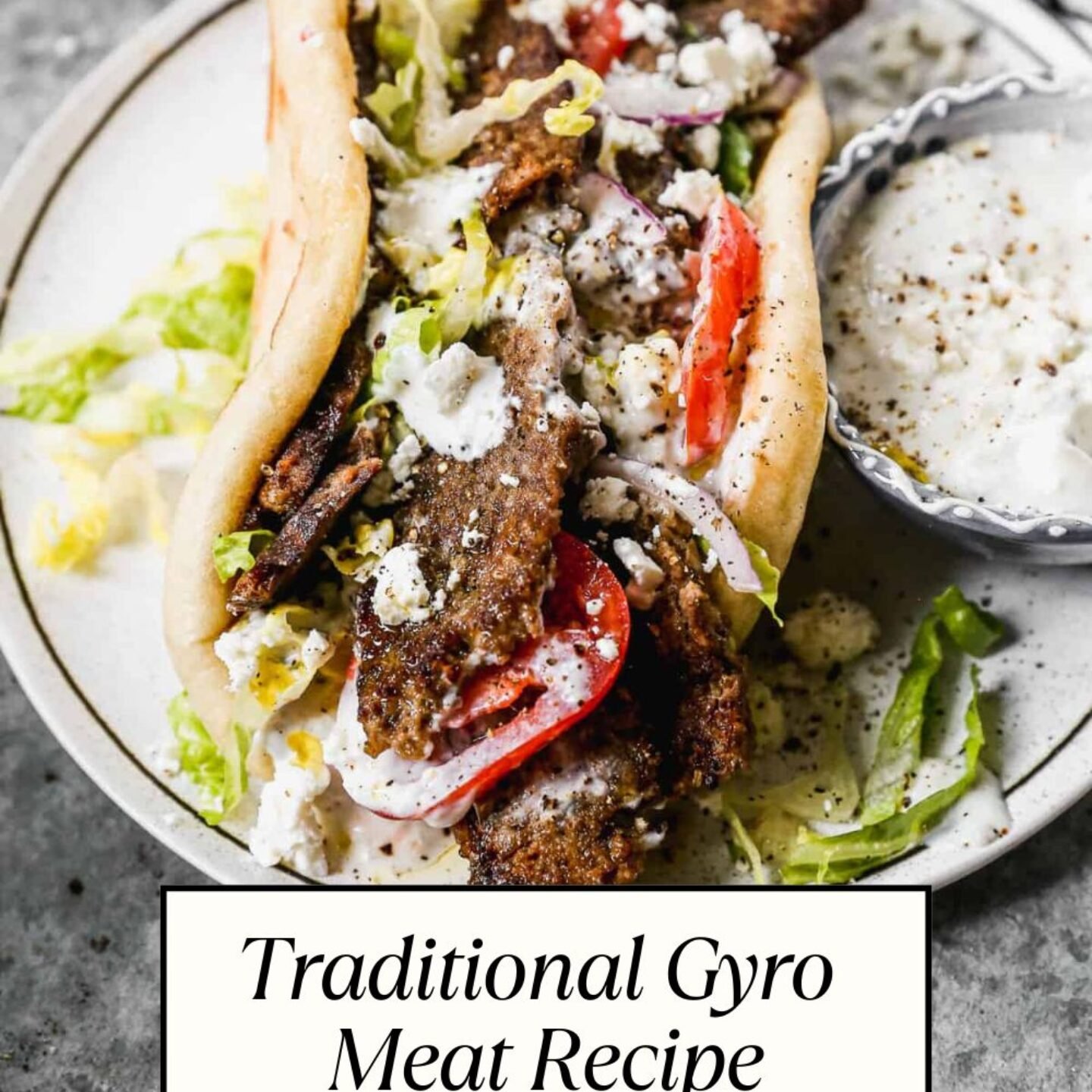 Traditional Gyro Meat Recipe