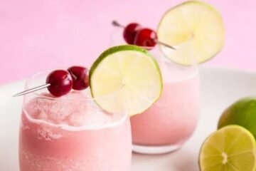 Whipped Frozen Cherry Limeade Recipe