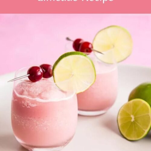 Whipped Frozen Cherry Limeade Recipe