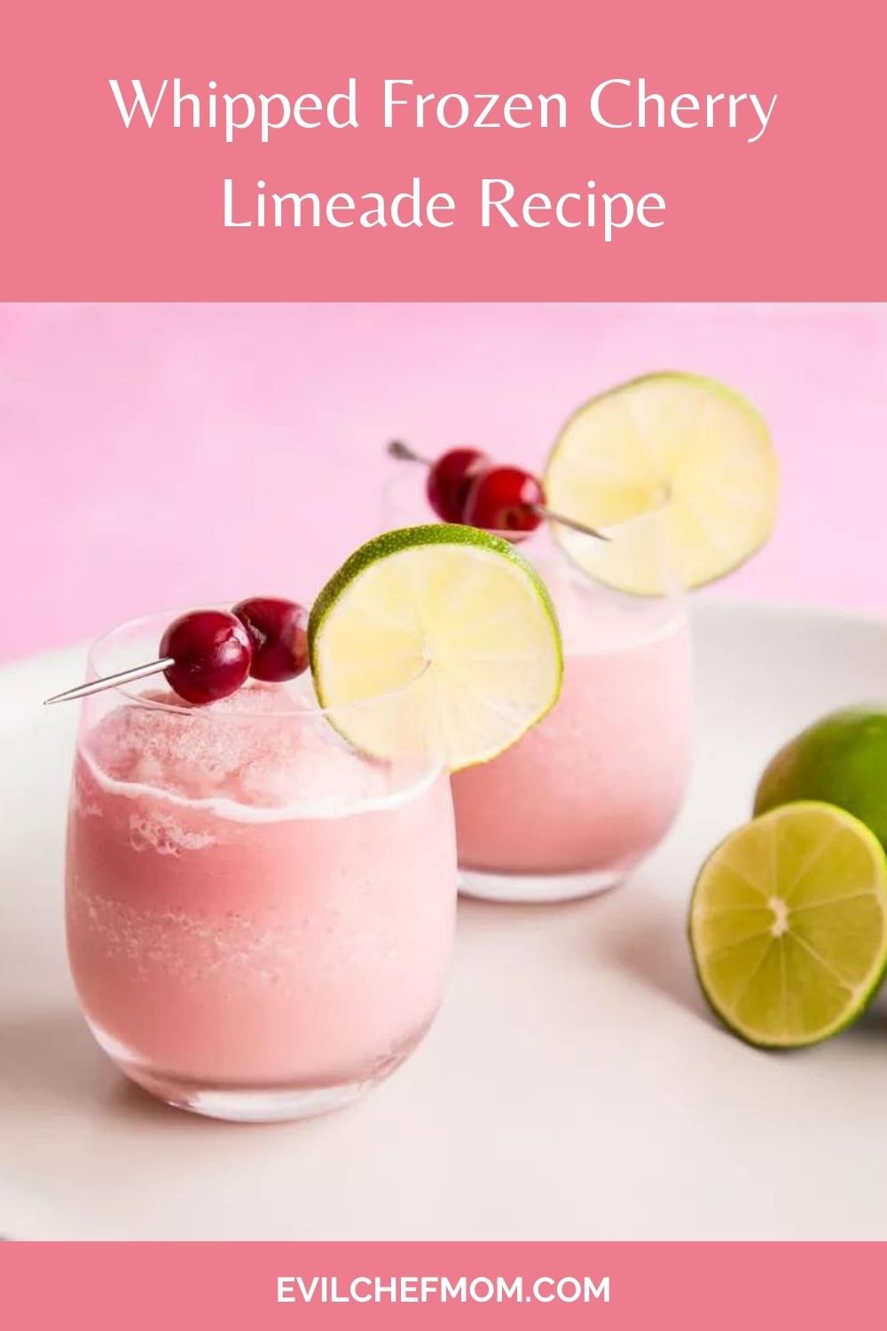 Whipped Frozen Cherry Limeade Recipe