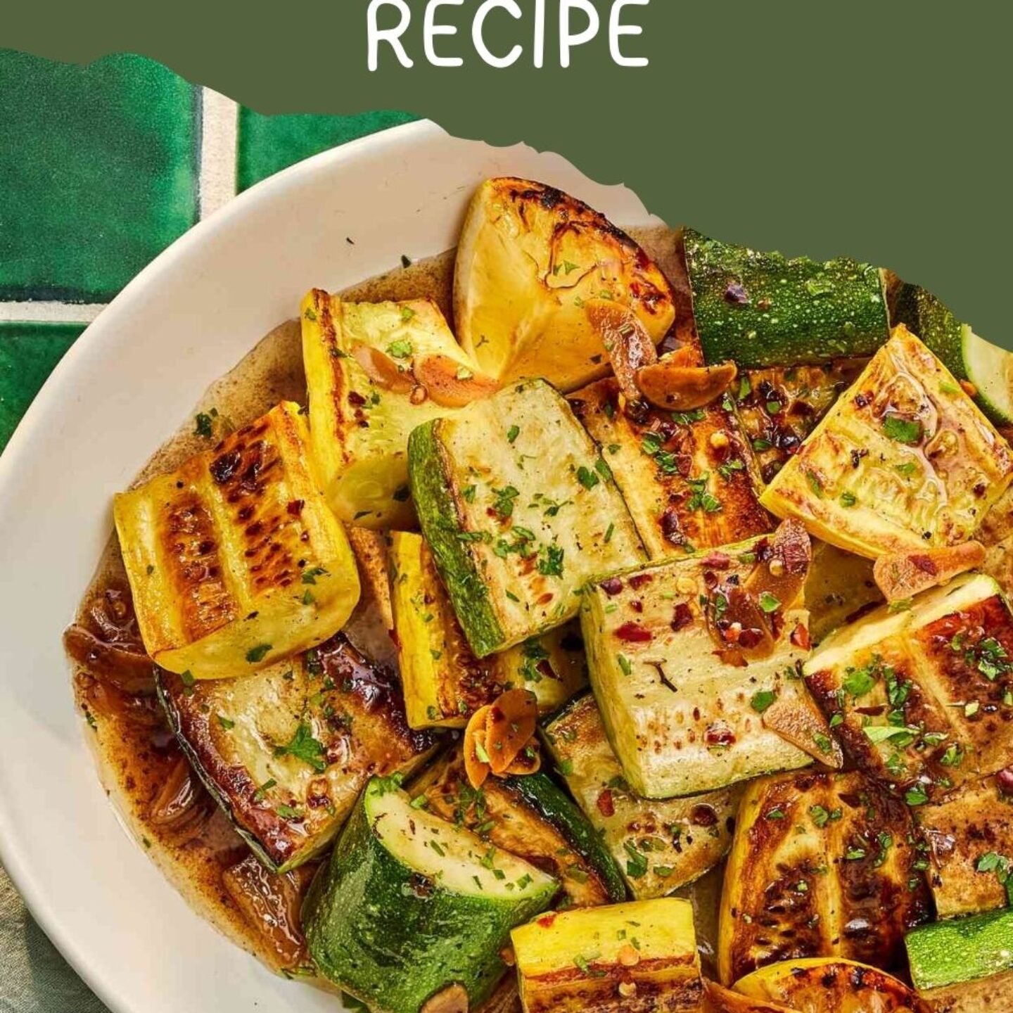 Zucchini Scampi Recipe