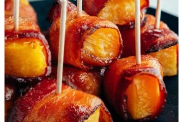 2-Ingredient Pineapple-Bacon Bites