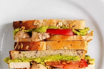 Avocado, Tomato & Chicken Sandwich