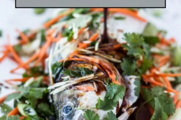 Baked Asian Rockfish