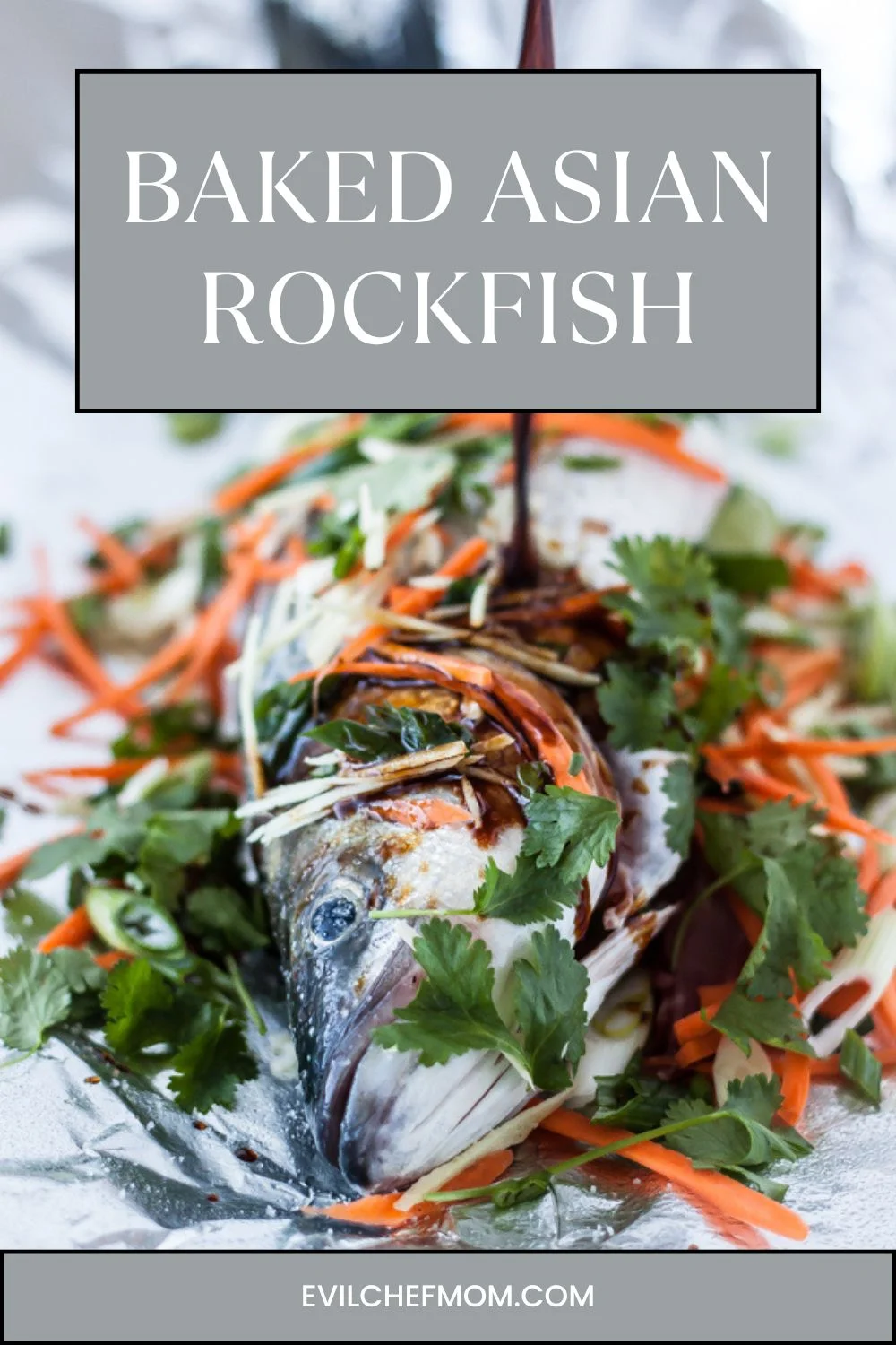 Baked Asian Rockfish
