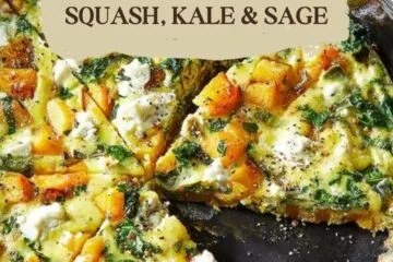 Baked Frittata with Butternut Squash, Kale & Sage