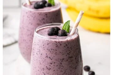 Berry-Banana Cauliflower Smoothie