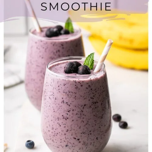 Berry-Banana Cauliflower Smoothie