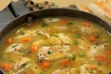 Chicken Soup with Pearl Couscous