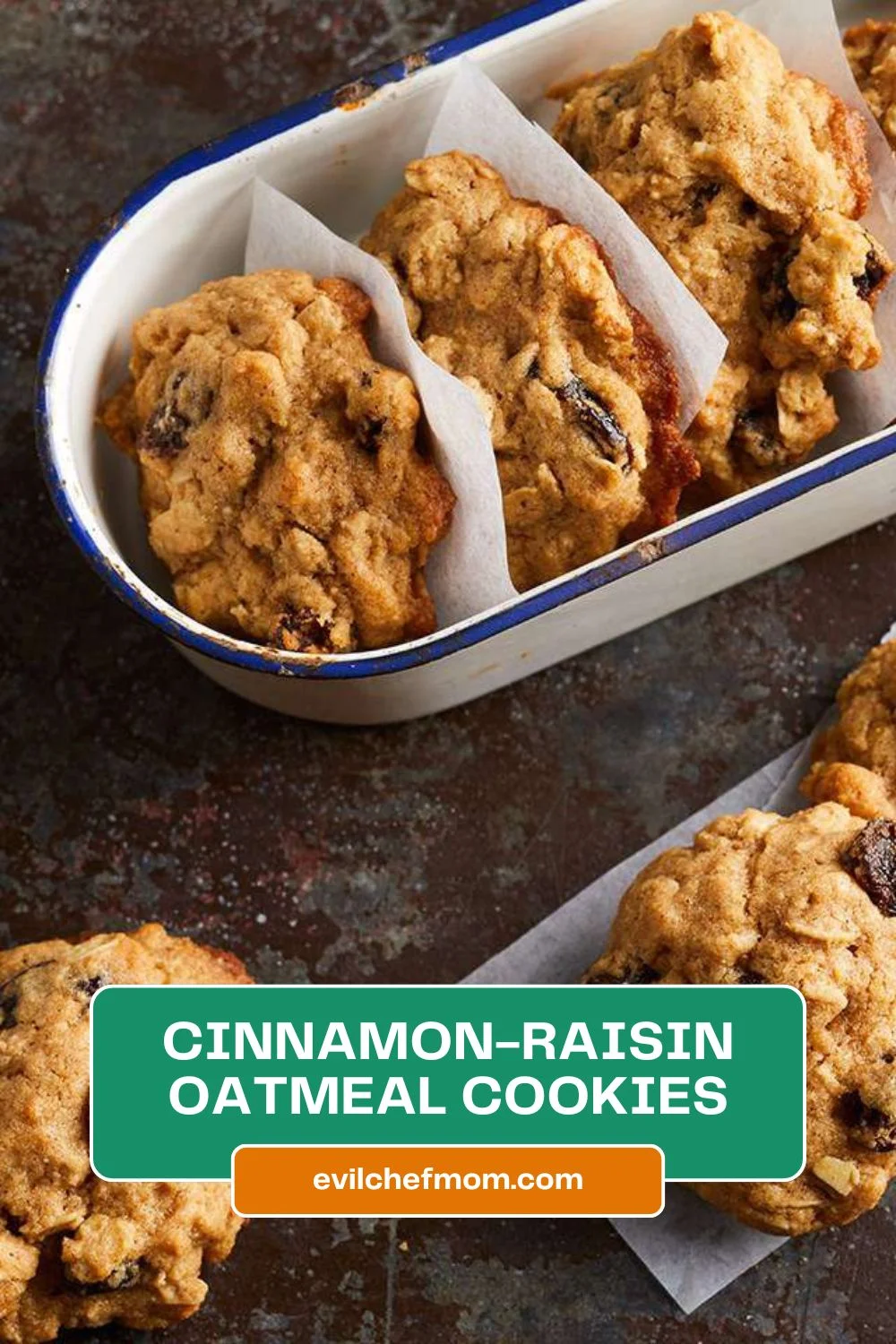 Cinnamon-Raisin Oatmeal Cookies