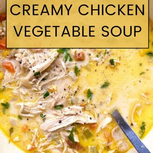 Creamy Chicken Vegetable Soup